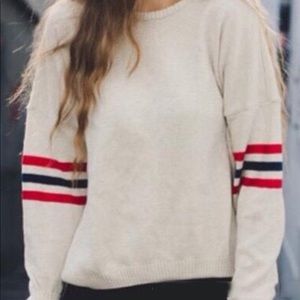 brandy melville striped sweater